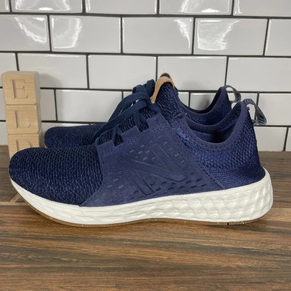 New Balance Fresh Foam Cruzv1 Reissue Womens Size 8.5 Running Shoes Blue Sneaker
